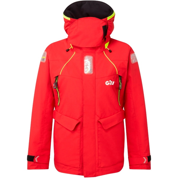 2026 Gill Womens OS2 Offshore Jacket & Trouser Sailing Suit GWOOJATCSRB - Red / Black